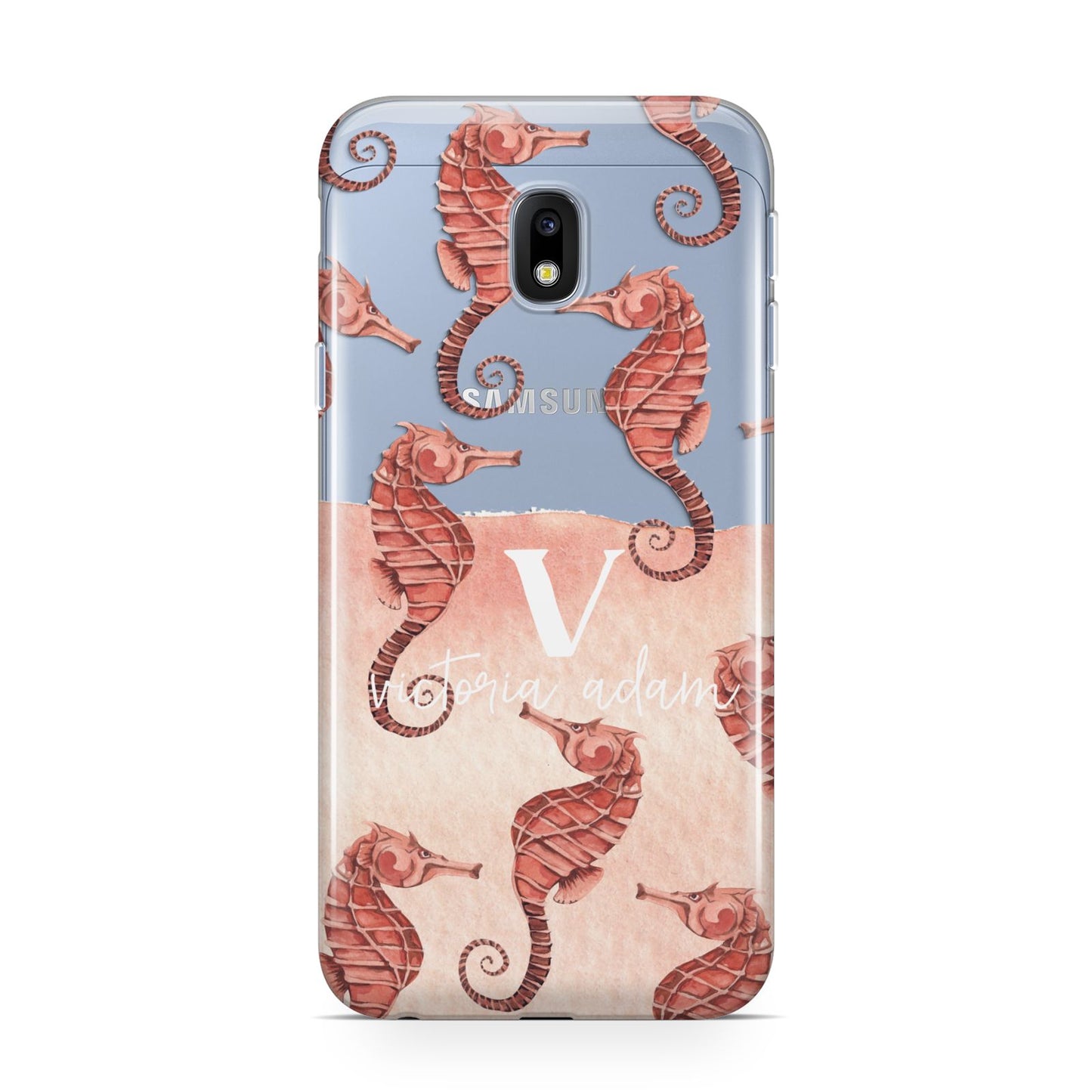 Sea Horse Personalised Samsung Galaxy J3 2017 Case
