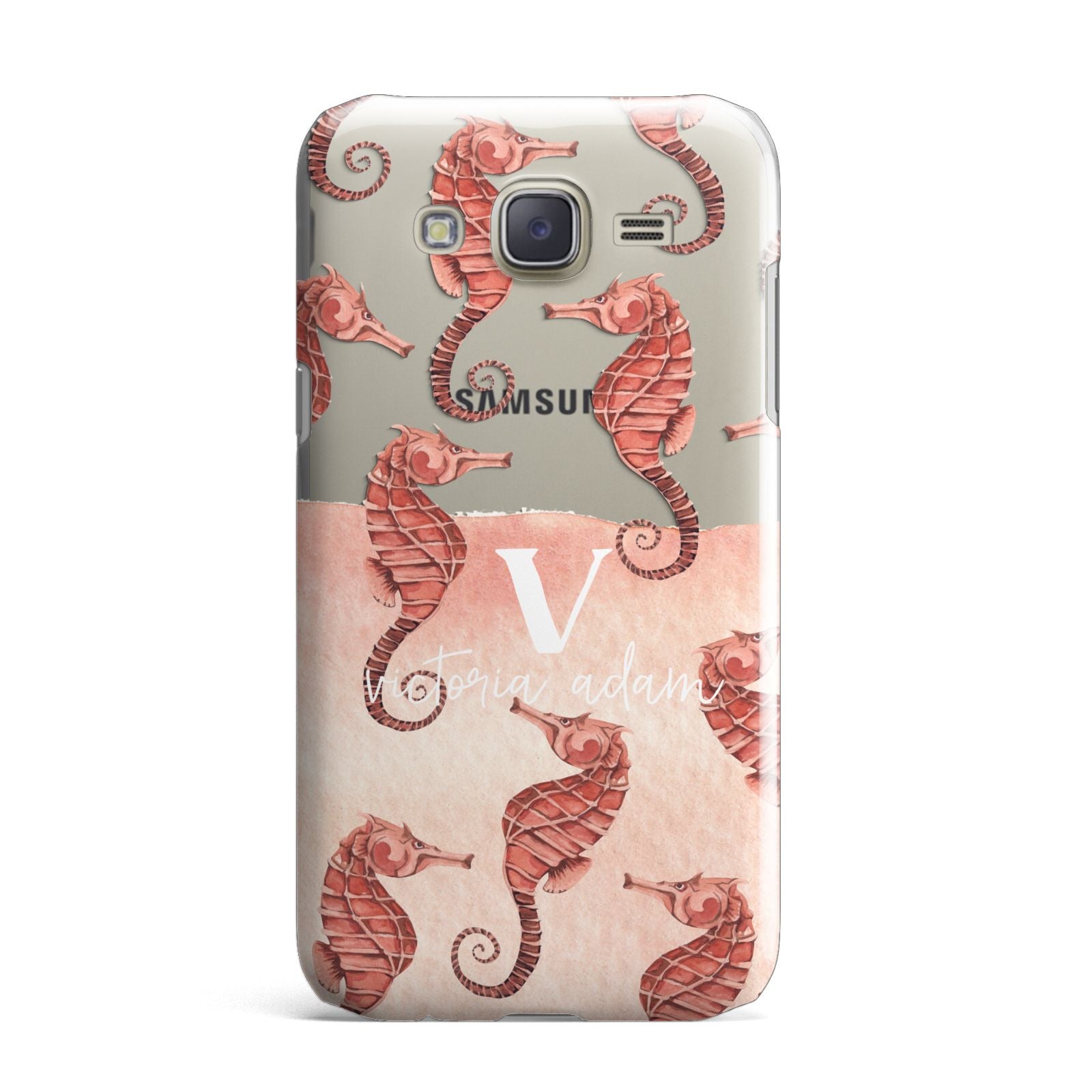 Sea Horse Personalised Samsung Galaxy J7 Case
