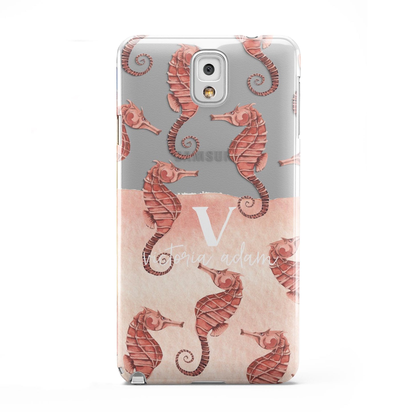 Sea Horse Personalised Samsung Galaxy Note 3 Case