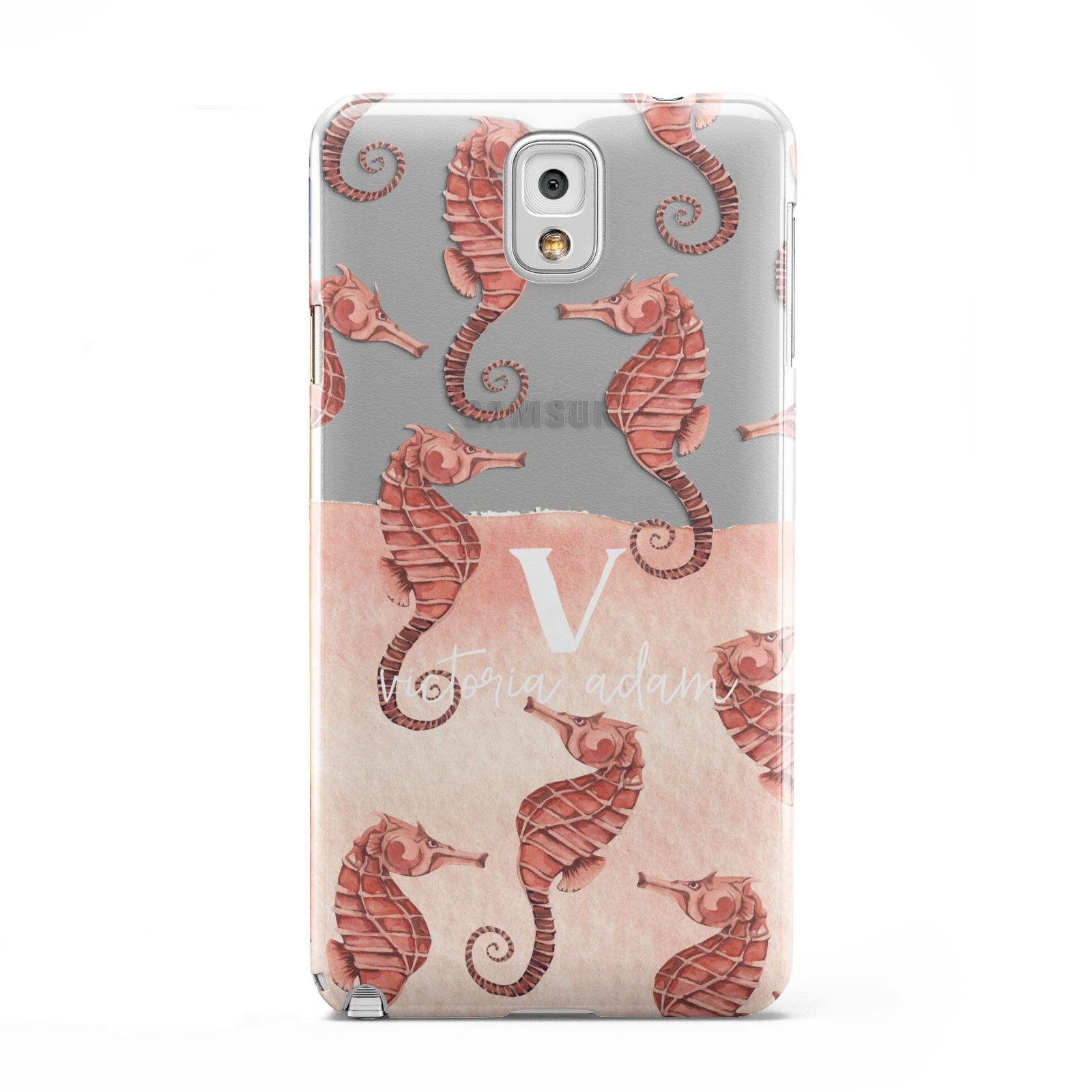Sea Horse Personalised Samsung Galaxy Note 3 Case