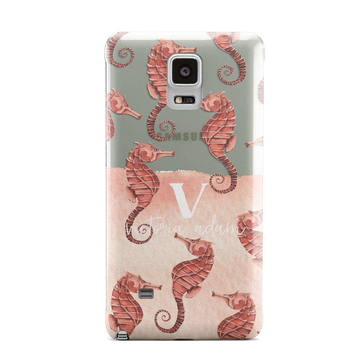 Sea Horse Personalised Samsung Galaxy Note 4 Case