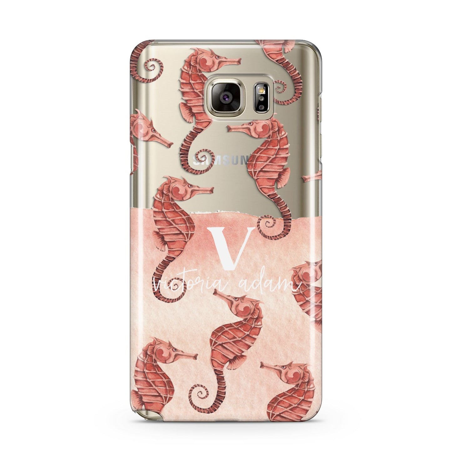 Sea Horse Personalised Samsung Galaxy Note 5 Case