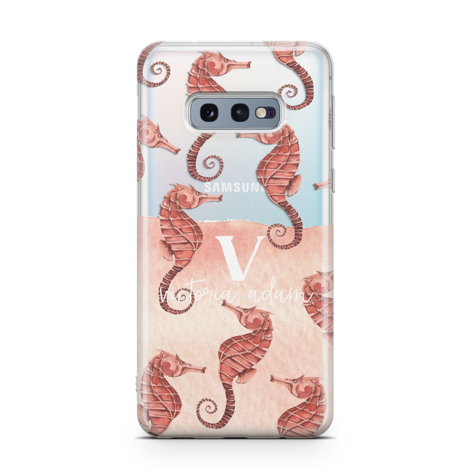 Sea Horse Personalised Samsung Galaxy S10E Case