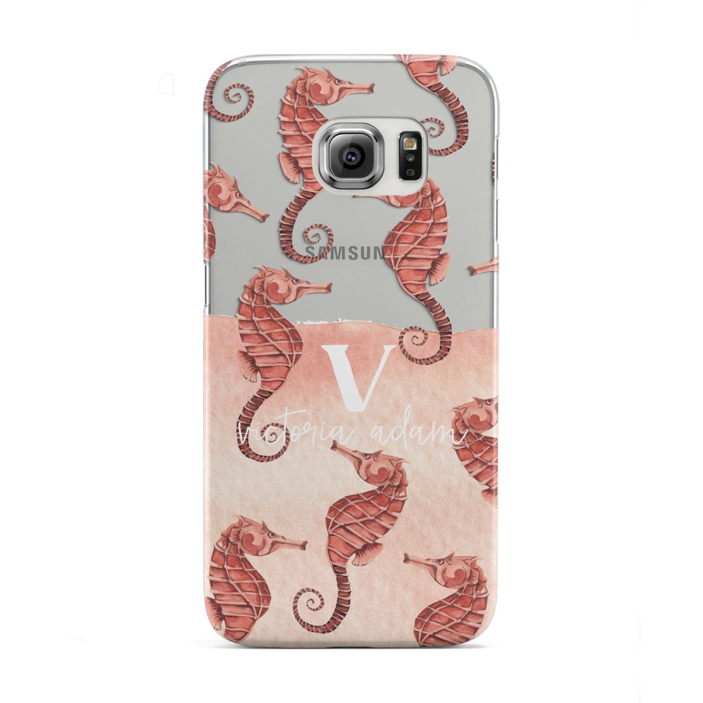 Sea Horse Personalised Samsung Galaxy S6 Edge Case