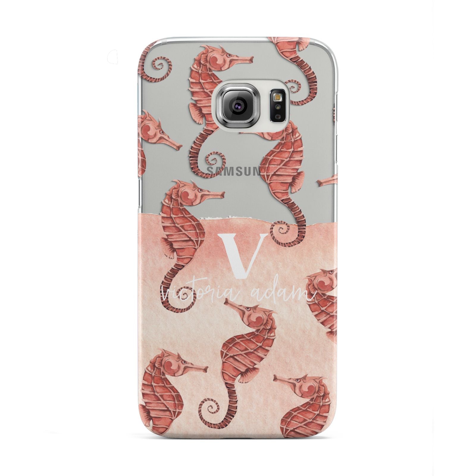 Sea Horse Personalised Samsung Galaxy S6 Edge Case