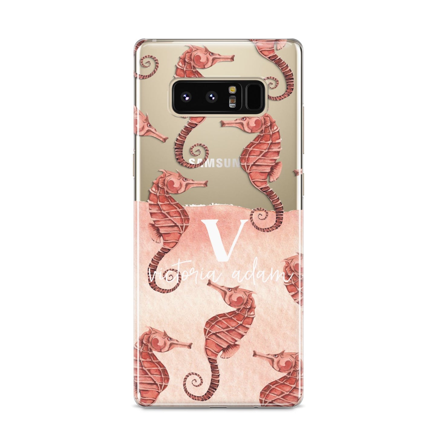 Sea Horse Personalised Samsung Galaxy S8 Case