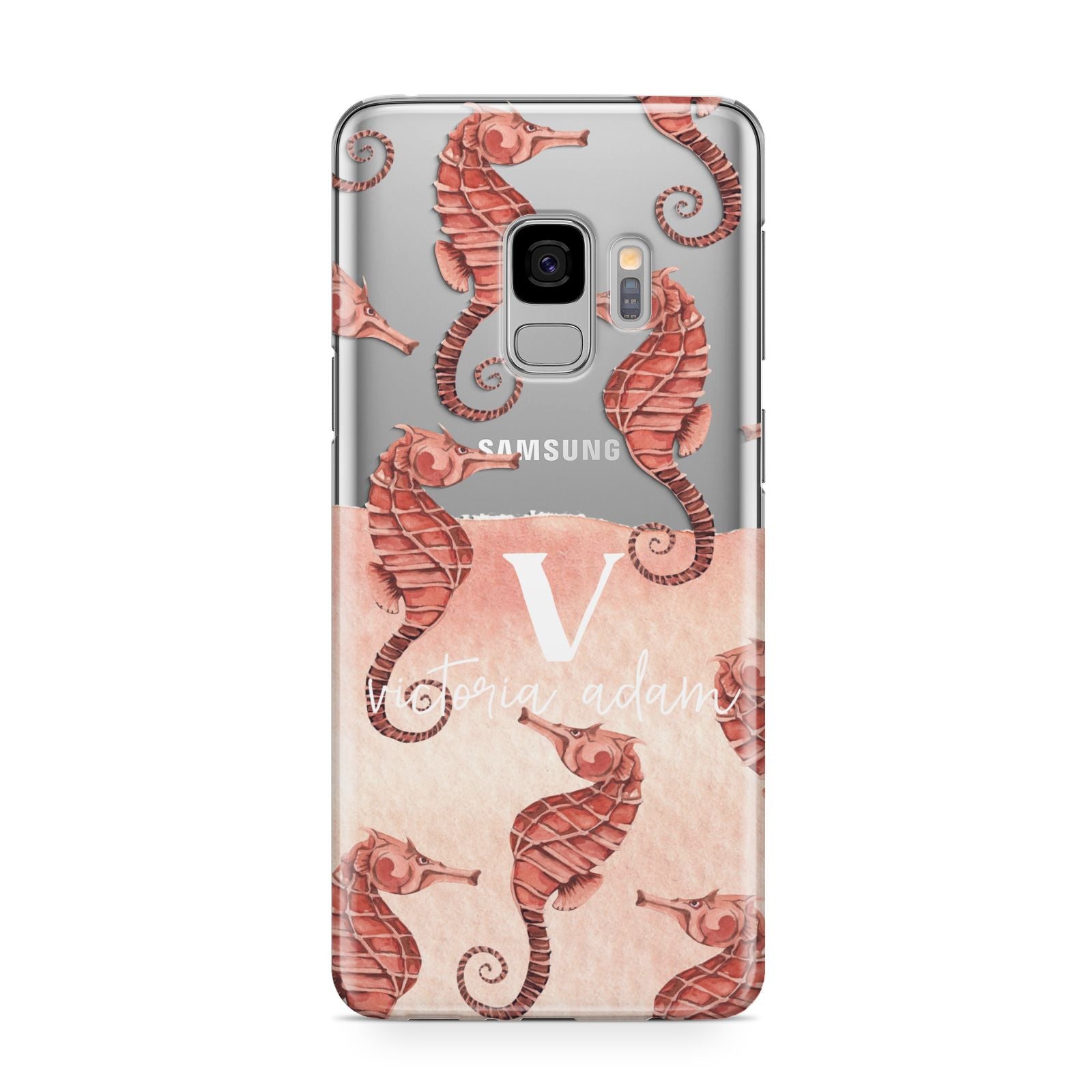 Sea Horse Personalised Samsung Galaxy S9 Case