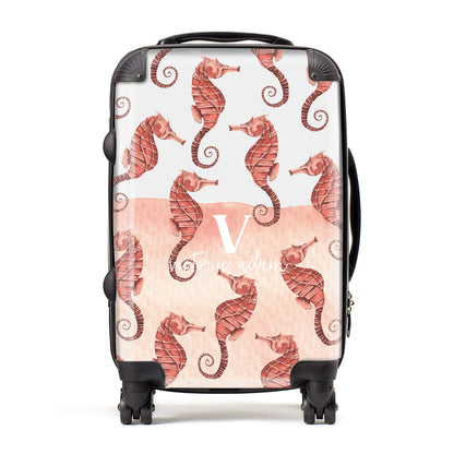 Sea Horse Personalised Suitcase
