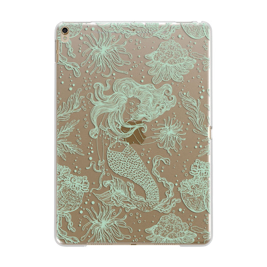 Sea Mermaid Apple iPad Gold Case