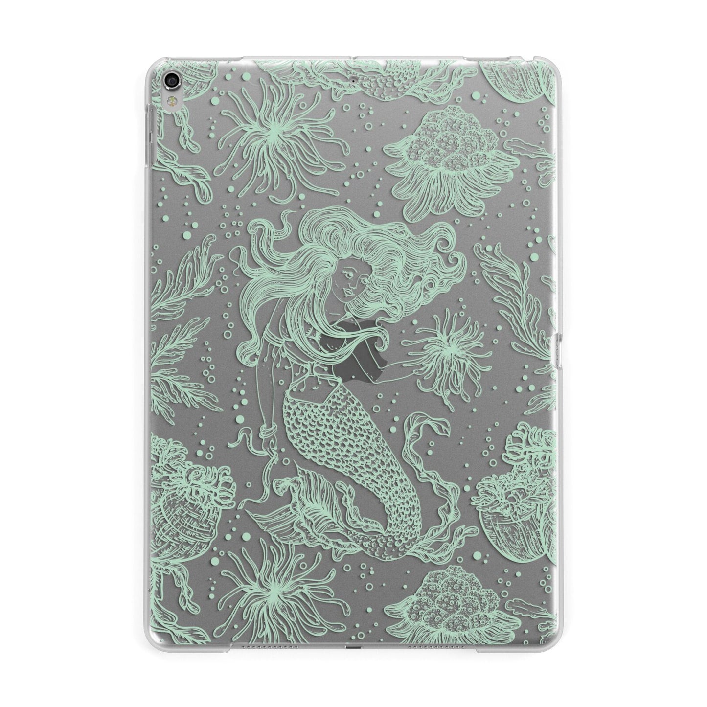 Sea Mermaid Apple iPad Silver Case