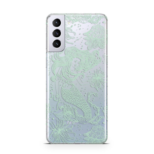 Sea Mermaid Samsung S21 Plus Phone Case