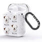 Sealyham Terrier Icon with Name AirPods Glitter Case Side Image