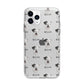 Sealyham Terrier Icon with Name Apple iPhone 11 Pro in Silver with Bumper Case