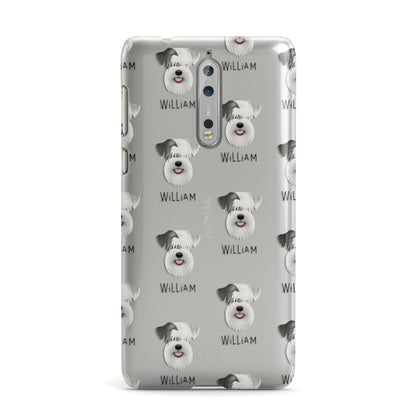 Sealyham Terrier Icon with Name Nokia Case