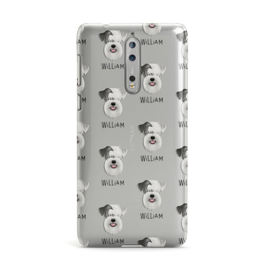 Sealyham Terrier Icon with Name Nokia Case