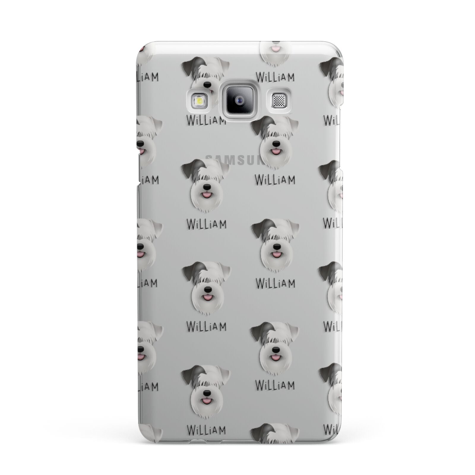 Sealyham Terrier Icon with Name Samsung Galaxy A7 2015 Case