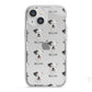 Sealyham Terrier Icon with Name iPhone 13 Mini TPU Impact Case with White Edges
