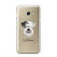 Sealyham Terrier Personalised Samsung Galaxy A3 2017 Case on gold phone