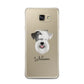 Sealyham Terrier Personalised Samsung Galaxy A7 2016 Case on gold phone