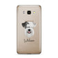 Sealyham Terrier Personalised Samsung Galaxy J7 2016 Case on gold phone