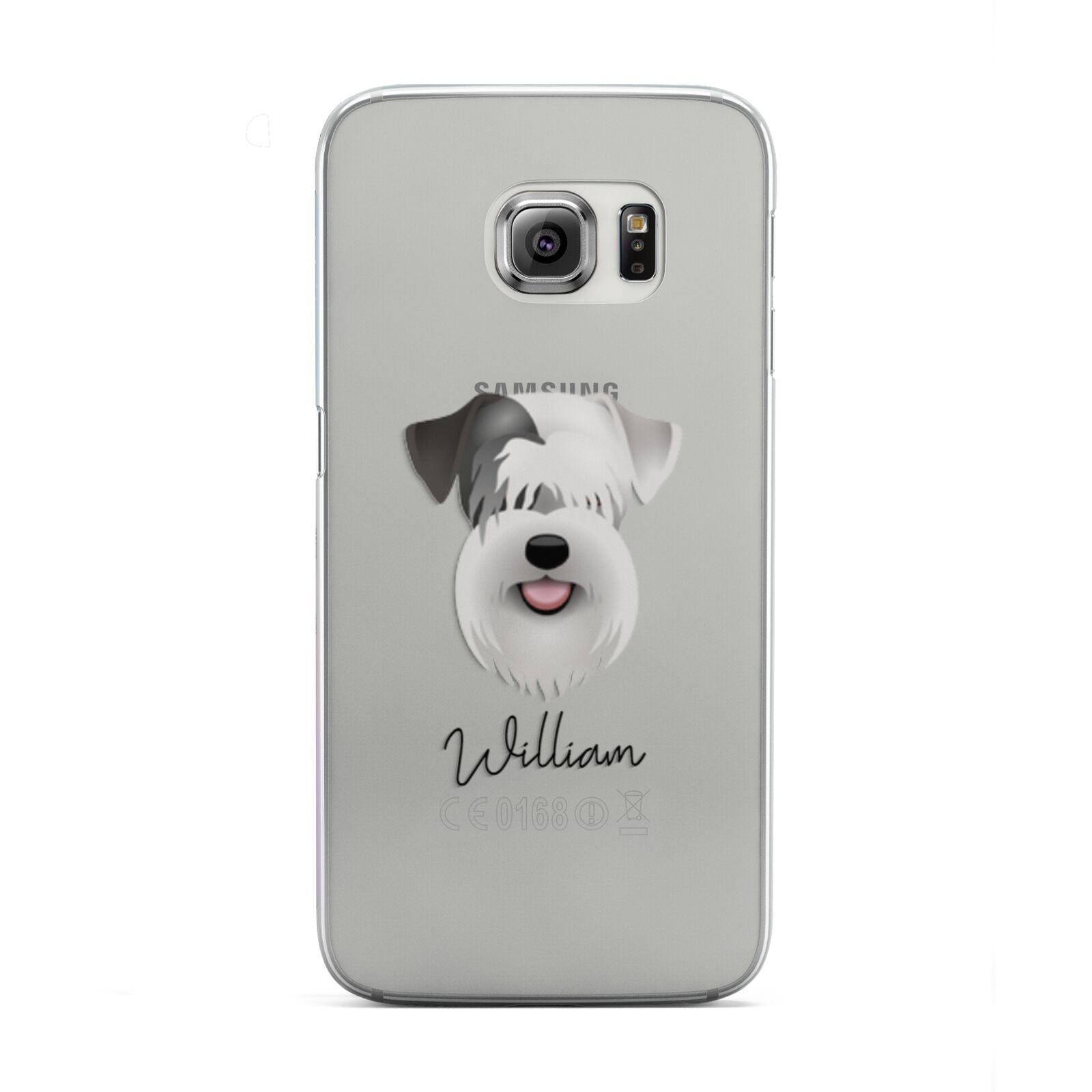 Sealyham Terrier Personalised Samsung Galaxy S6 Edge Case