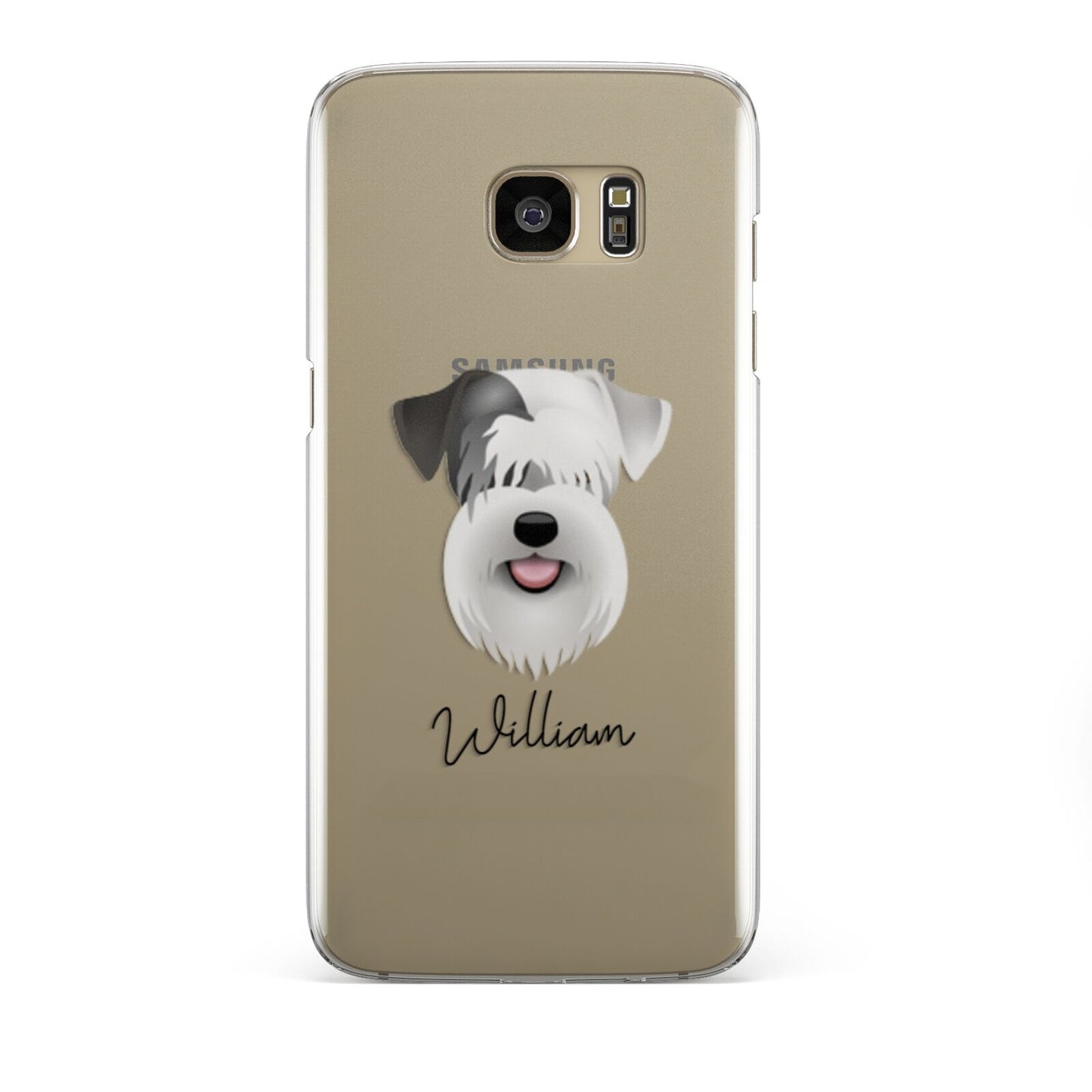 Sealyham Terrier Personalised Samsung Galaxy S7 Edge Case