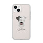 Sealyham Terrier Personalised iPhone 14 Clear Tough Case Starlight