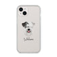 Sealyham Terrier Personalised iPhone 14 Plus Clear Tough Case Starlight