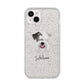 Sealyham Terrier Personalised iPhone 14 Plus Glitter Tough Case Starlight