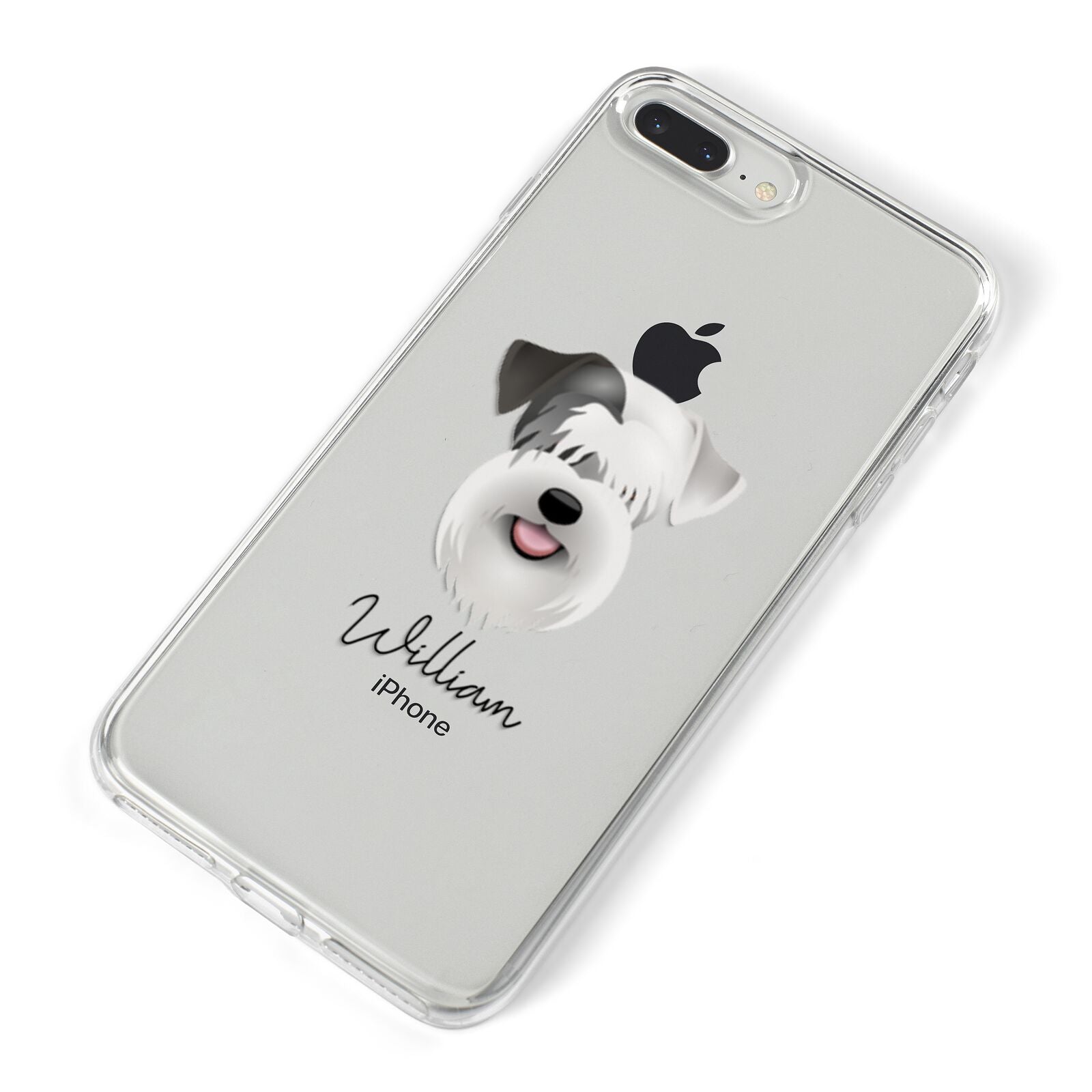 Sealyham Terrier Personalised iPhone 8 Plus Bumper Case on Silver iPhone Alternative Image