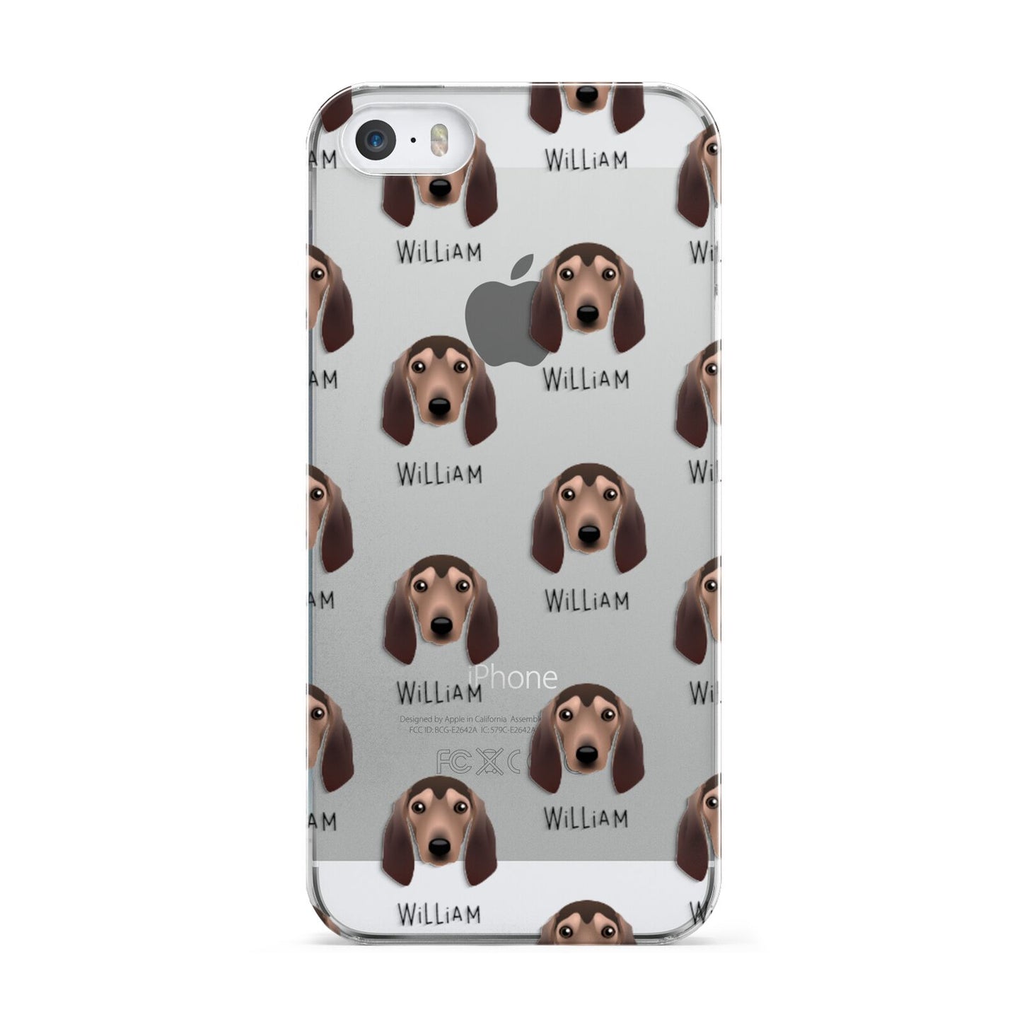 Segugio Italiano Icon with Name Apple iPhone 5 Case