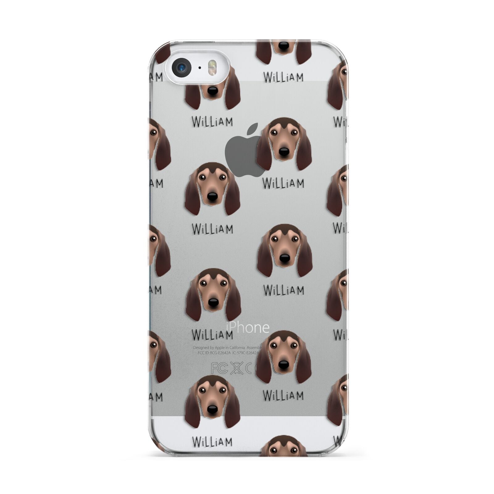 Segugio Italiano Icon with Name Apple iPhone 5 Case