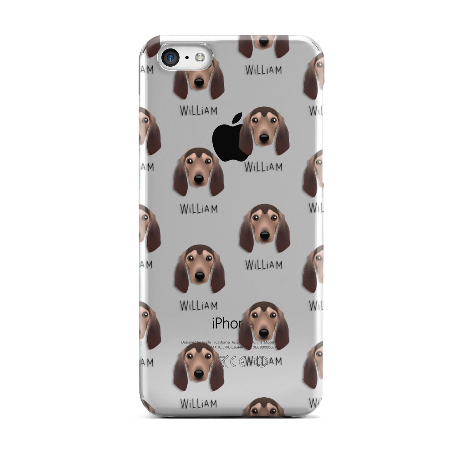 Segugio Italiano Icon with Name Apple iPhone 5c Case