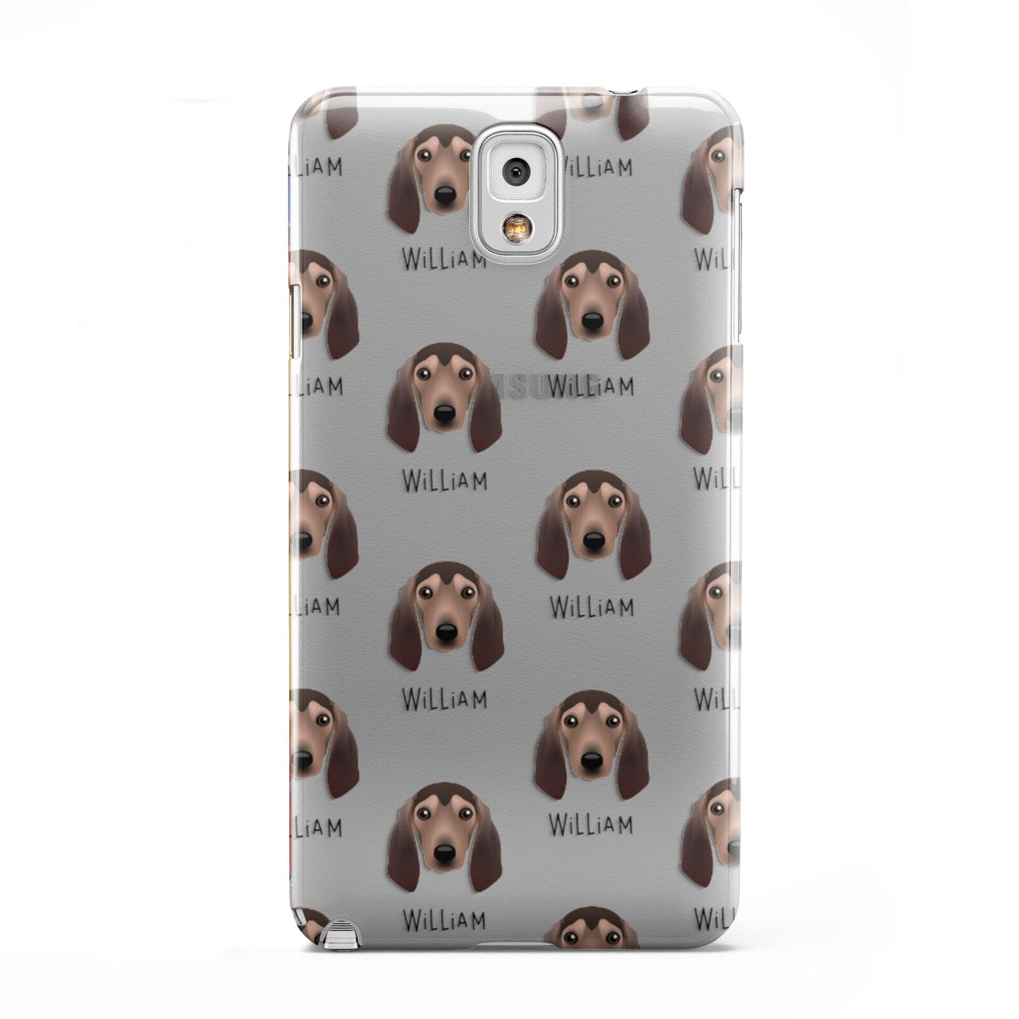 Segugio Italiano Icon with Name Samsung Galaxy Note 3 Case
