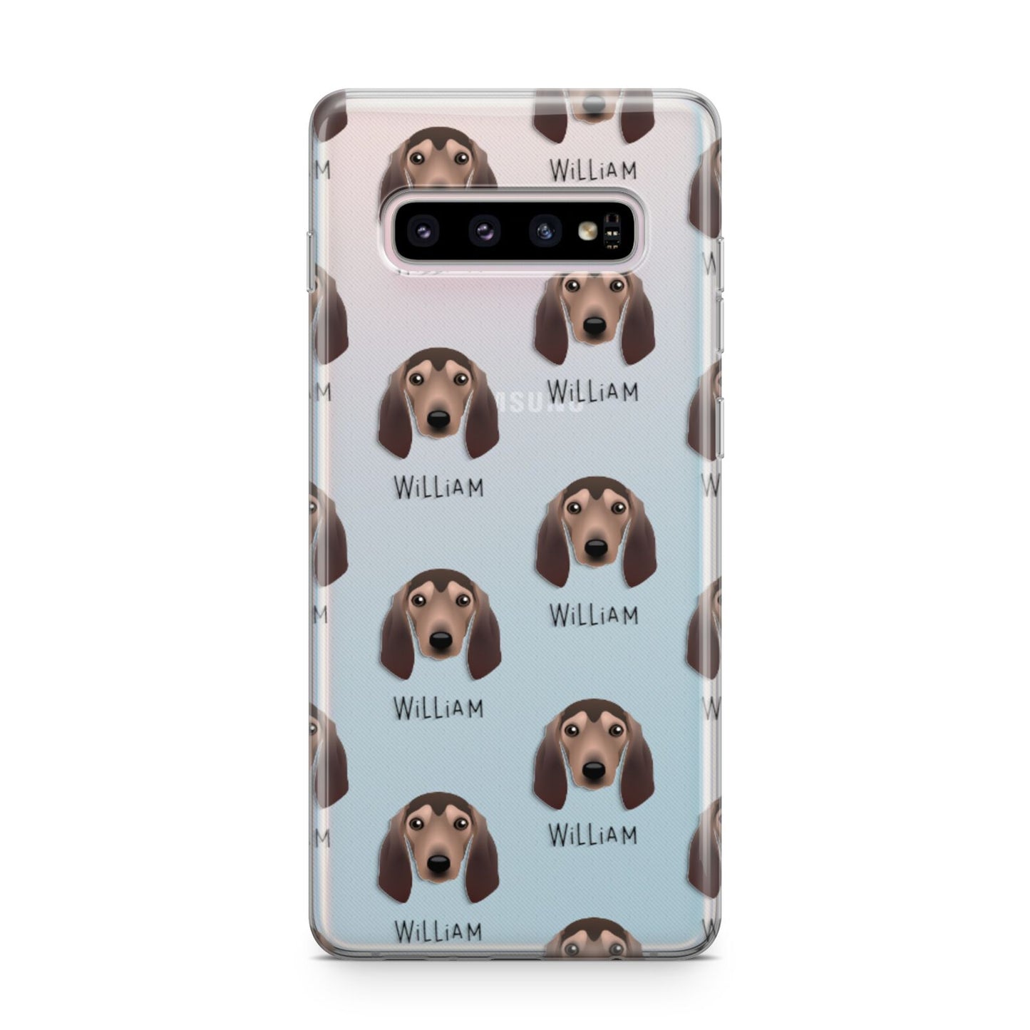 Segugio Italiano Icon with Name Samsung Galaxy S10 Plus Case