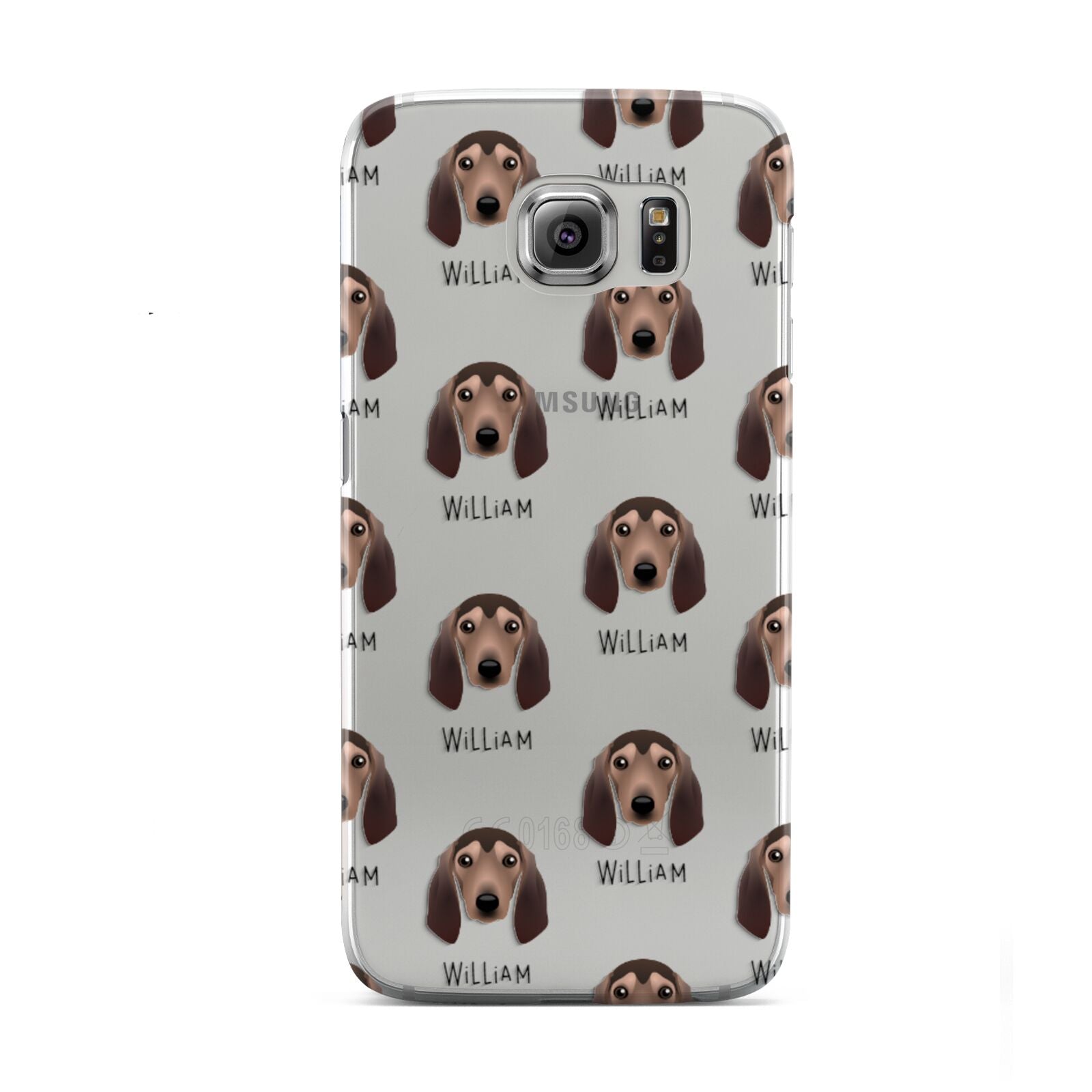 Segugio Italiano Icon with Name Samsung Galaxy S6 Case