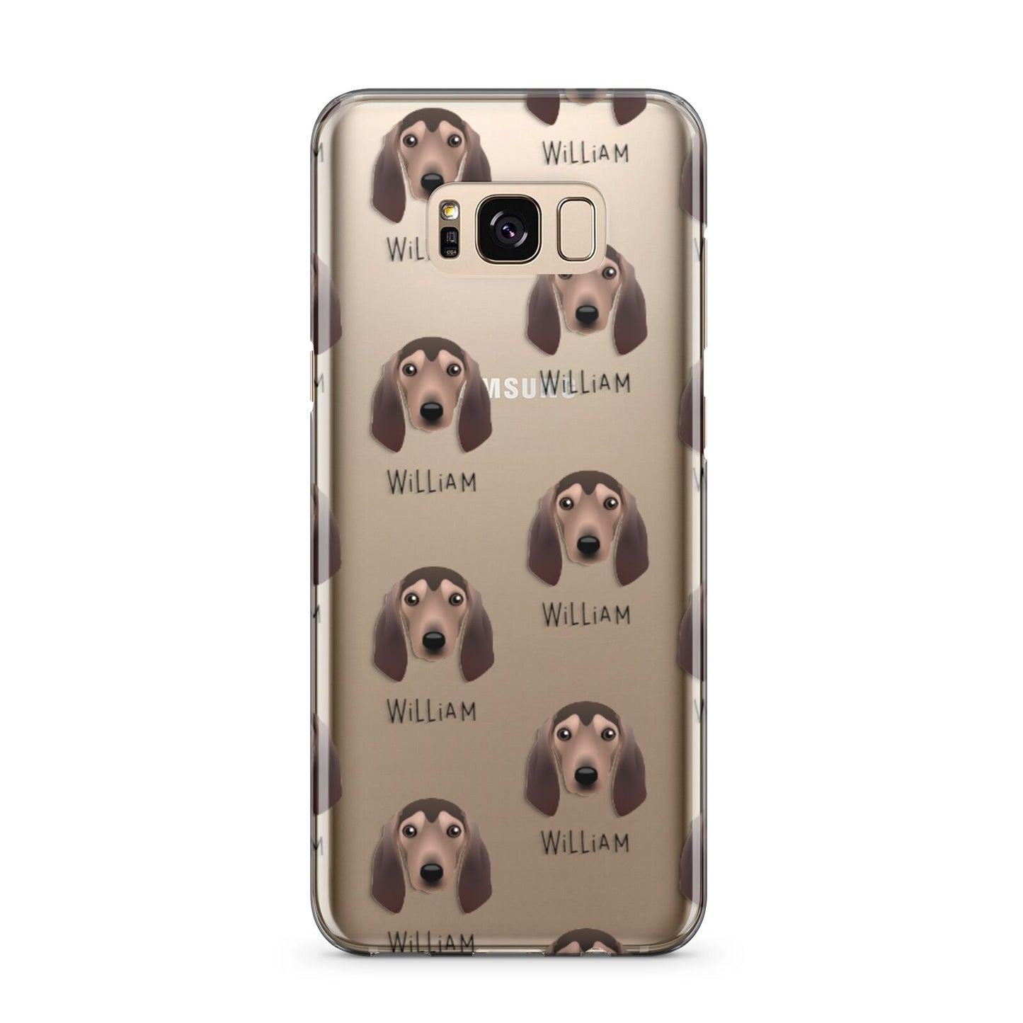 Segugio Italiano Icon with Name Samsung Galaxy S8 Plus Case