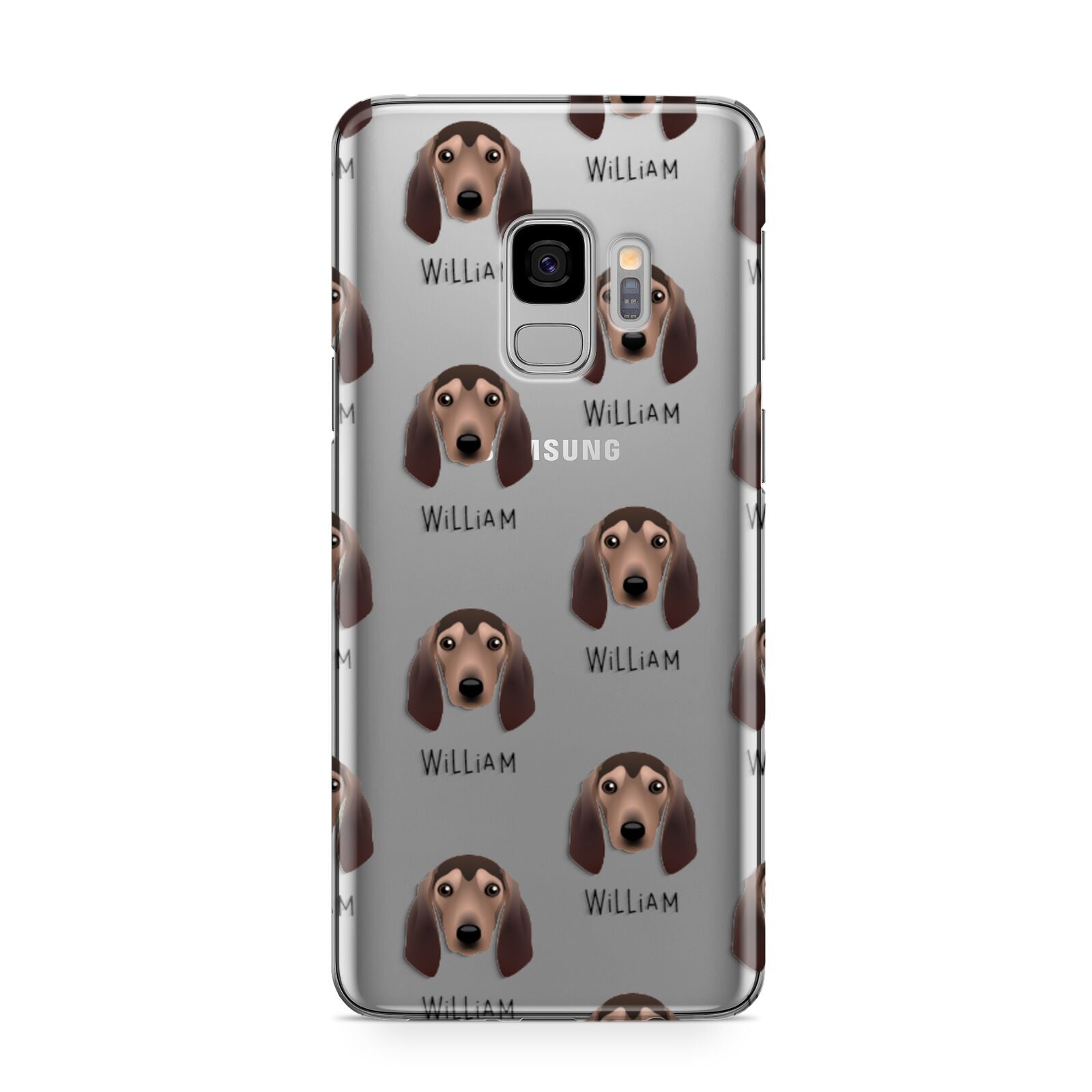 Segugio Italiano Icon with Name Samsung Galaxy S9 Case