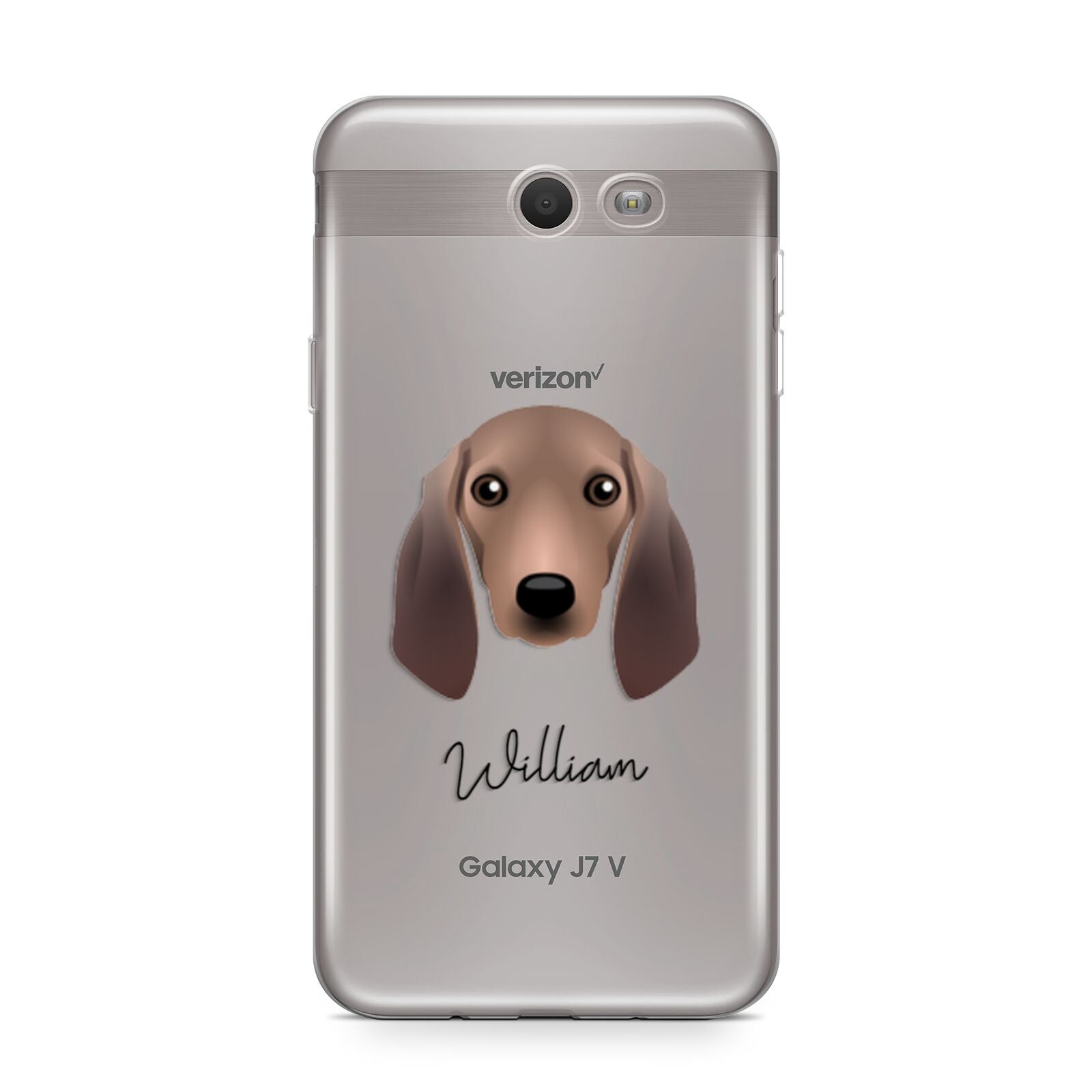 Segugio Italiano Personalised Samsung Galaxy J7 2017 Case