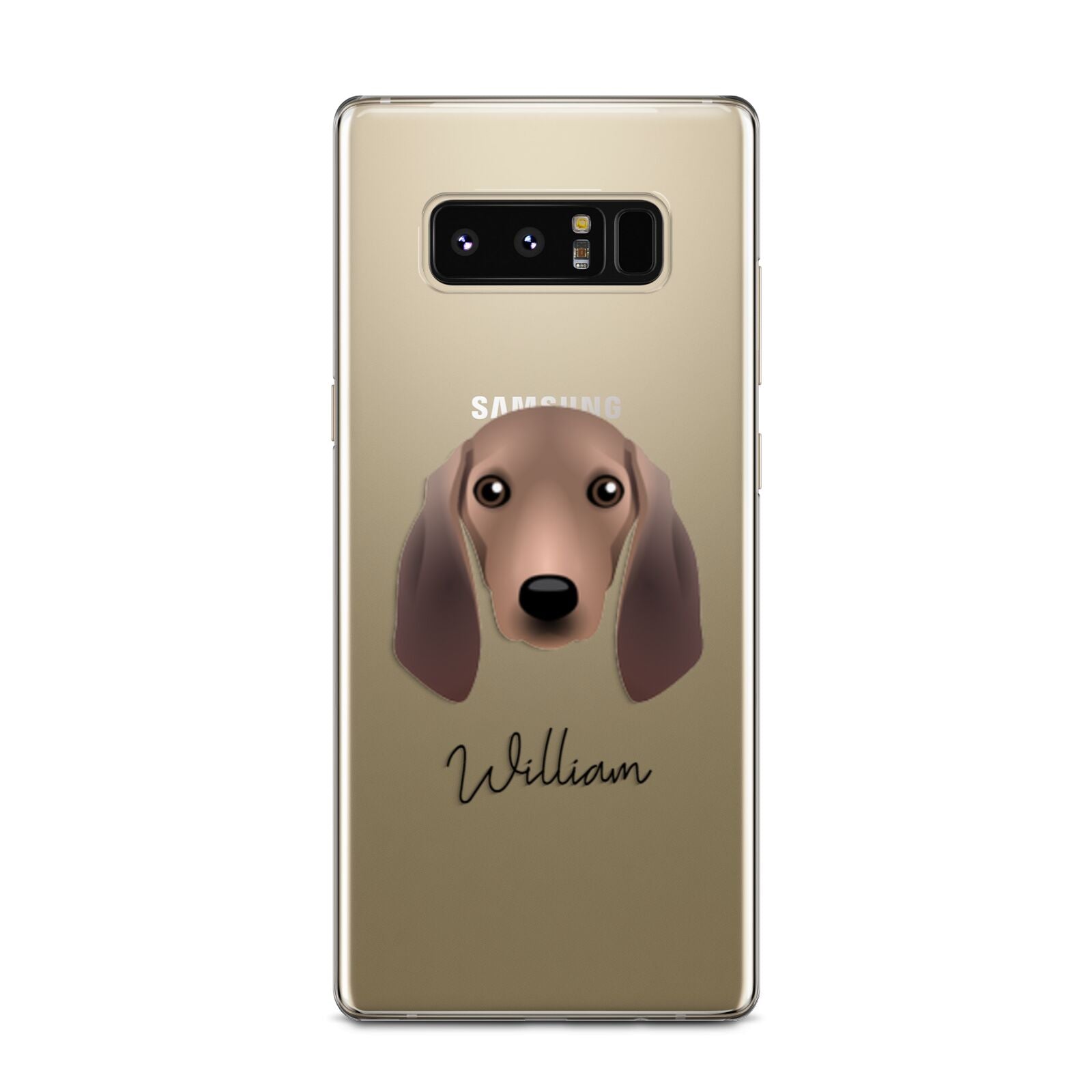 Segugio Italiano Personalised Samsung Galaxy Note 8 Case