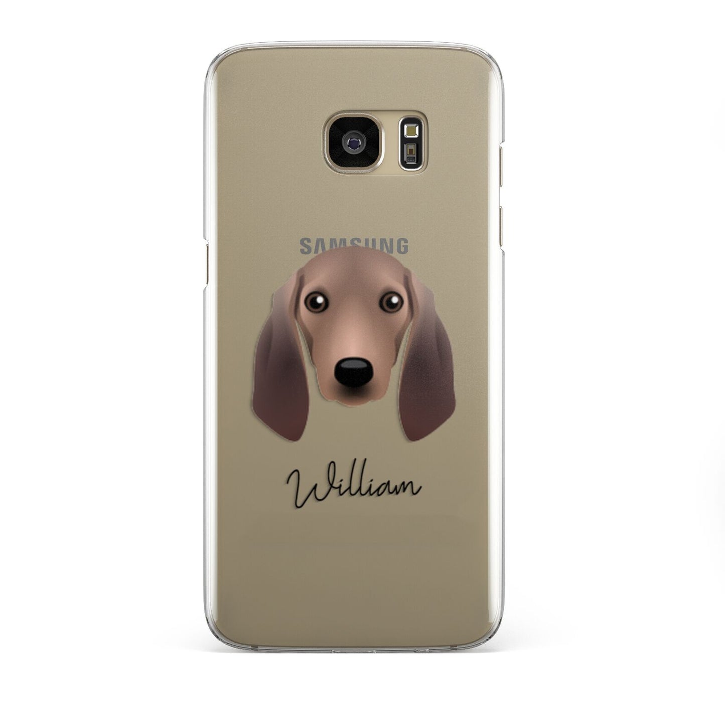 Segugio Italiano Personalised Samsung Galaxy S7 Edge Case