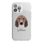 Segugio Italiano Personalised iPhone 13 Pro Max TPU Impact Case with White Edges