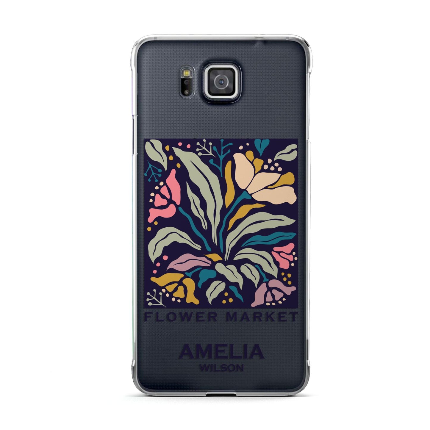 Seoul Flower Market Samsung Galaxy Alpha Case