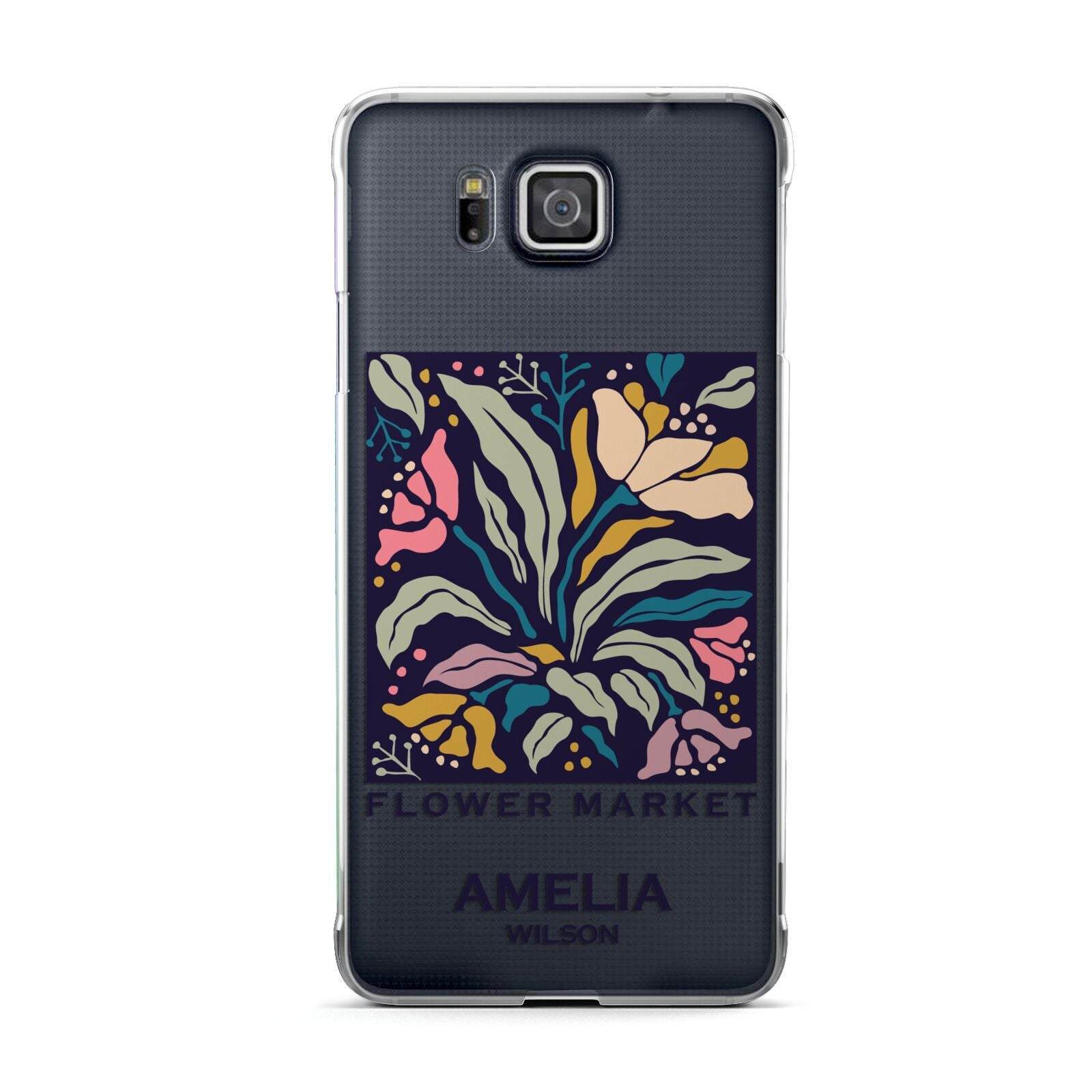 Seoul Flower Market Samsung Galaxy Alpha Case