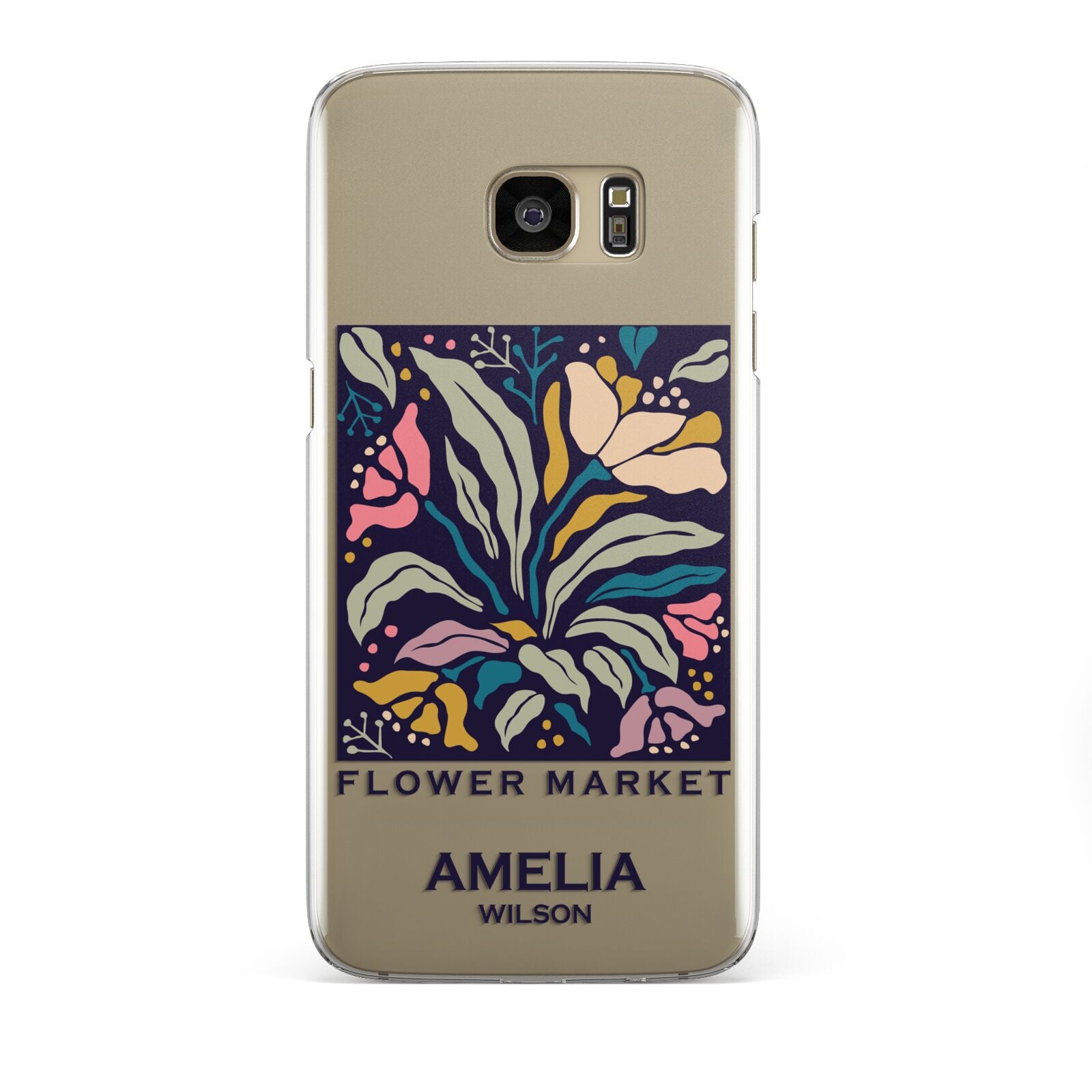 Seoul Flower Market Samsung Galaxy S7 Edge Case
