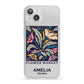 Seoul Flower Market iPhone 13 Clear Bumper Case