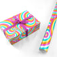Seventies Abstract Personalised Wrapping Paper