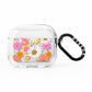 Seventies Floral AirPods Clear Case 3rd Gen