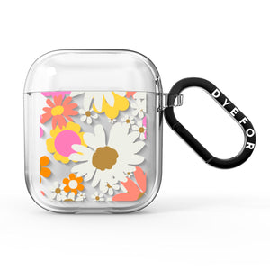 Seventies Floral AirPods Case