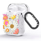 Seventies Floral AirPods Glitter Case Side Image